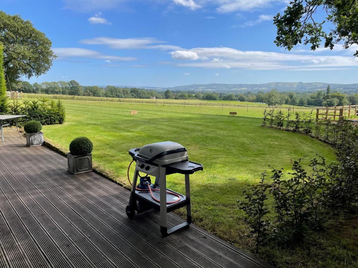 Stunning Cabin With Incredible Views Near Goodwood Rogate Экстерьер фото